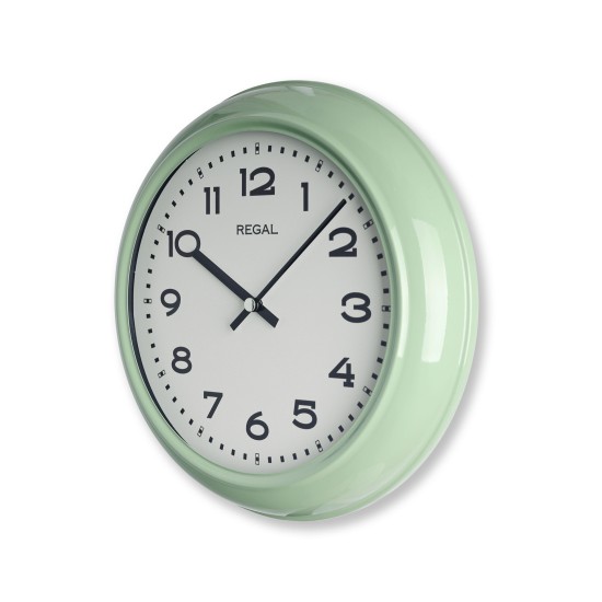 Retro Metal Duvar Saati