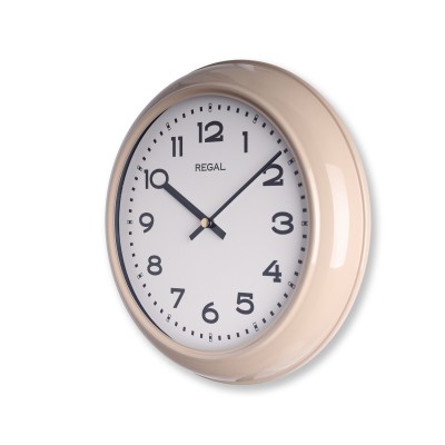 Retro Metal Duvar Saati