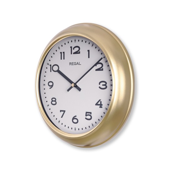 Retro Metal Duvar Saati