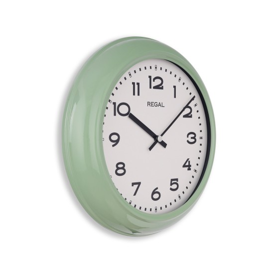 Retro Metal Duvar Saati