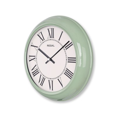 Retro Metal Duvar Saati