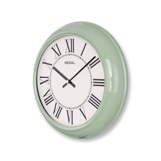 Retro Metal Duvar Saati