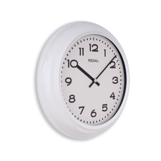 Retro Metal Duvar Saati