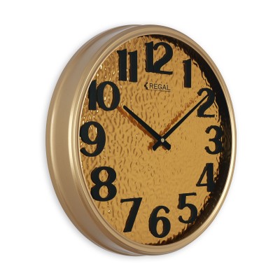 Altın Yansıma Duvar Saati