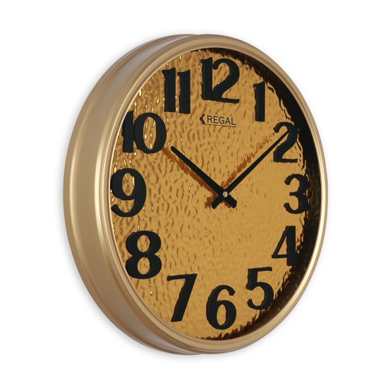 Altın Yansıma Duvar Saati