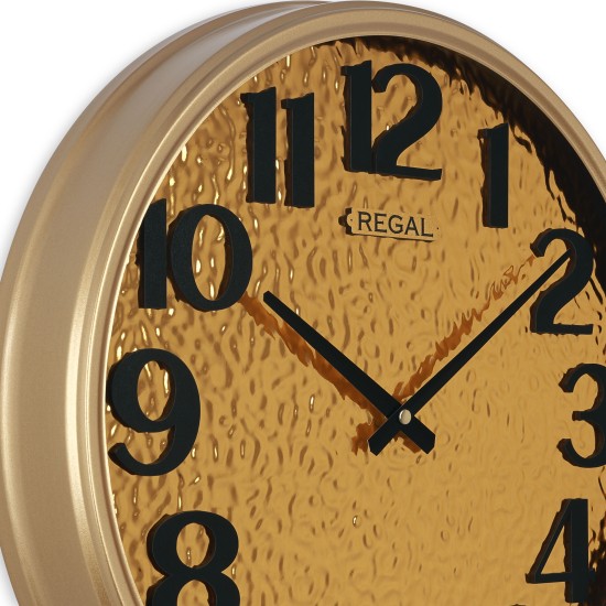 Altın Yansıma Duvar Saati