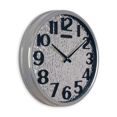 Gümüş Yansıma Duvar Saati