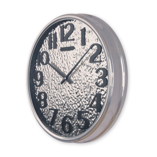 Gümüş Yansıma Duvar Saati