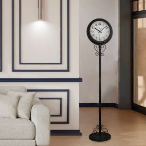 Dekoratif Siyah Ayaklı Saat