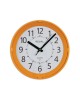 Gece Işıklı, Sese Duyarlı Duvar Saatı Turuncu