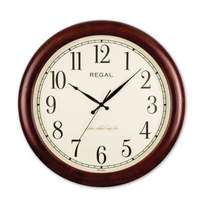 50 Cm Yuvarlak Ahşap Saat