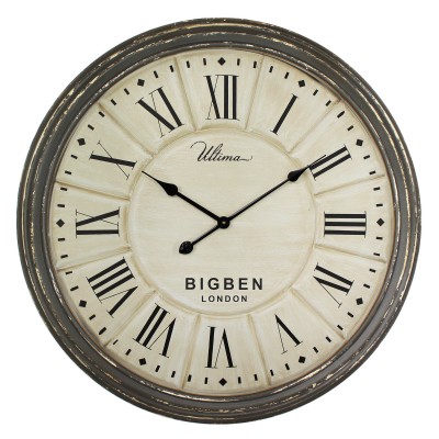 Büyük Boy Ahşap Duvar Saati