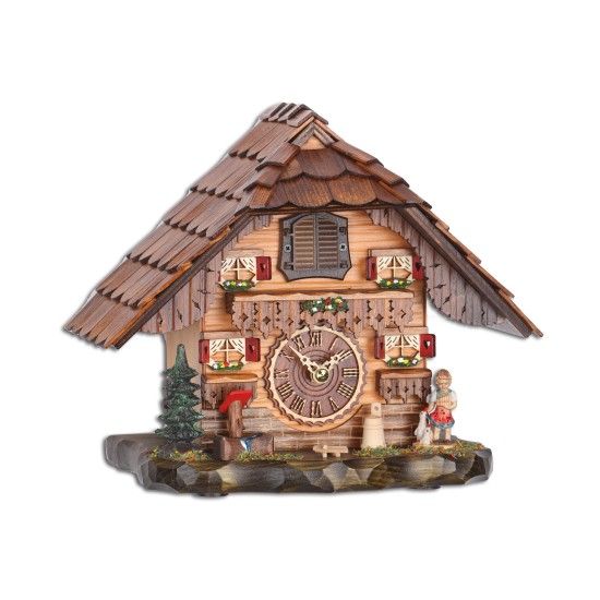 Guguklu 22 Cm. Melodili Çatılı Konsol Tipi Masa Guguklu 22 Cm. Melodili Çatılı Konsol Tipi Masa