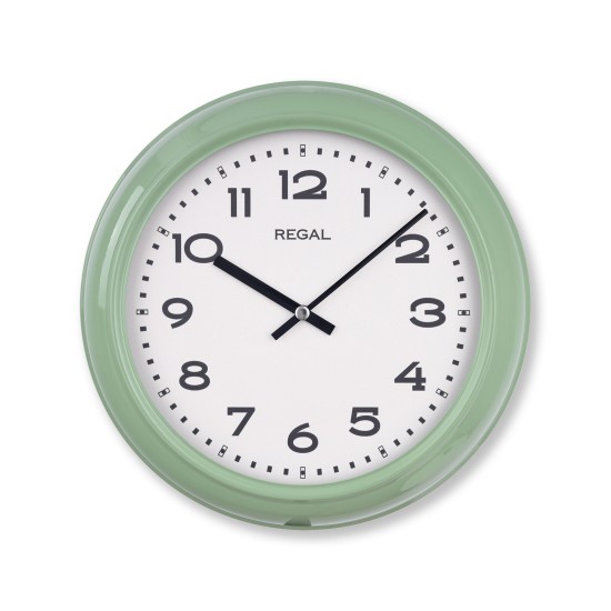 Retro Metal Duvar Saati