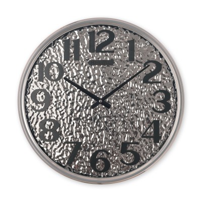 Gümüş Yansıma Duvar Saati