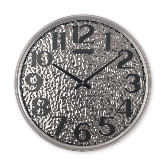 Gümüş Yansıma Duvar Saati