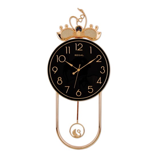 Kuğunun Asaleti Sarkaçlı Duvar Saati